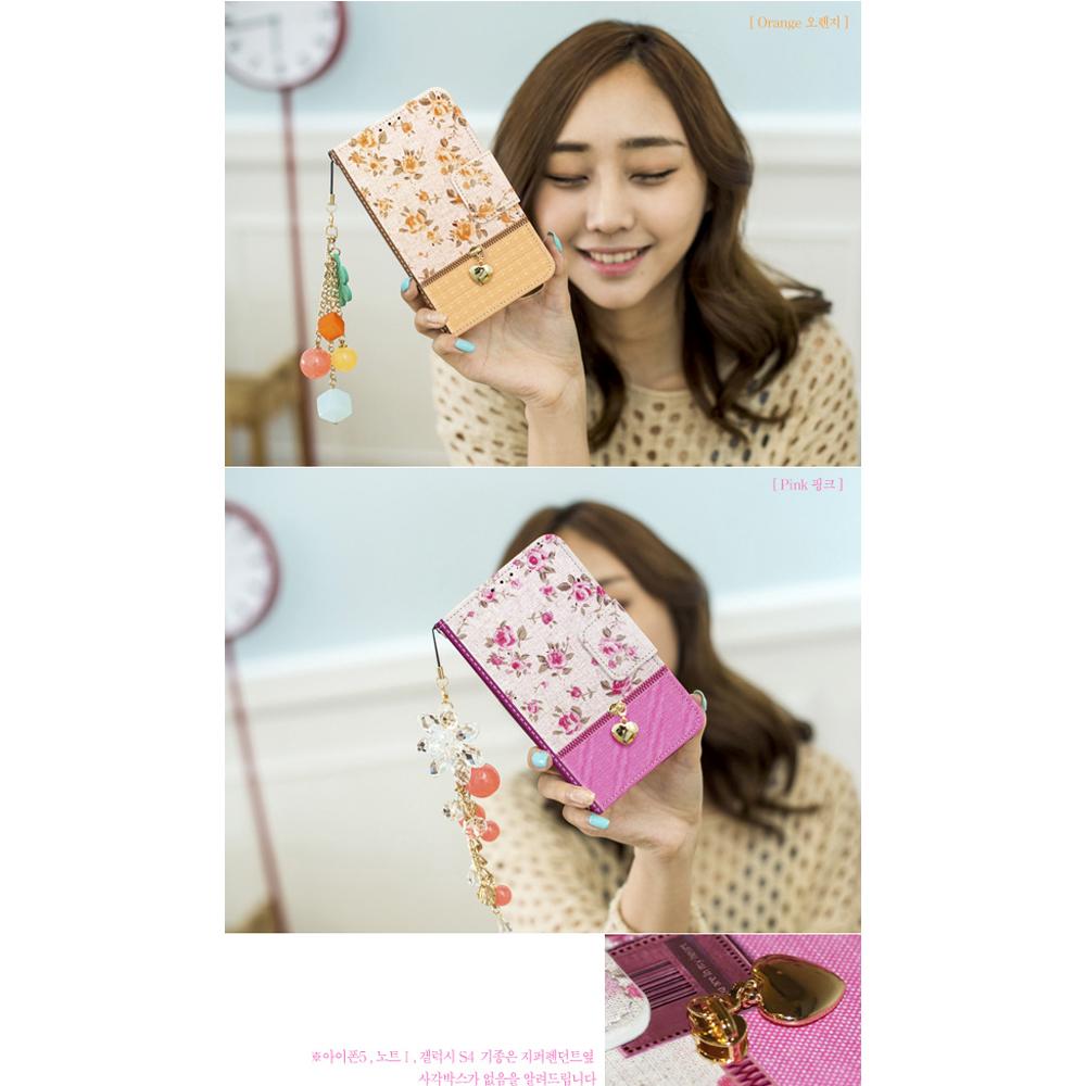 t-pocket ZipperFlower wallet type Design case